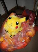 2 bags of Pokemon toys