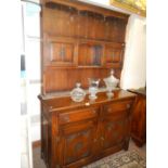 An old oak dresser
