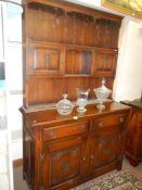 An old oak dresser