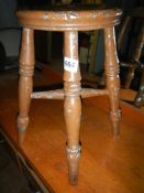 An old Victorian stool