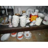 A quantity of old china etc