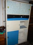 An old 1950s kitchen cabinet