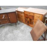 A sideboard chest, oak cabinet etc