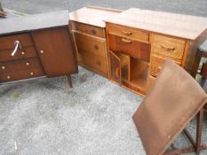 A sideboard chest, oak cabinet etc