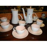 A Poole coffee set