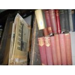 A quantity of old books including ephemera