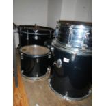 A full drum kit