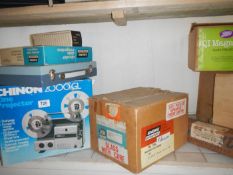 A quantity of cine projectors etc