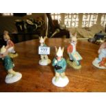 6 Doulton figures