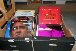 Mixed lot of LP's inc. Elvis, Abba, Johnny Cash, Classical etc.
