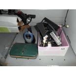 A quantity of medical equipment including stethoscope & blood pressure gauge etc.