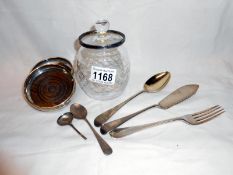 Assorted silver items inc.