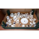 Large quantity of crested ware items