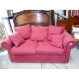 A good quality sofa with loose back cushions,