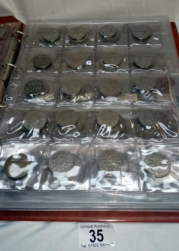 Album of mixed British and foreign coins - Image 3 of 13