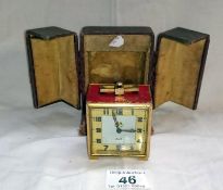 A cased Jaz clock