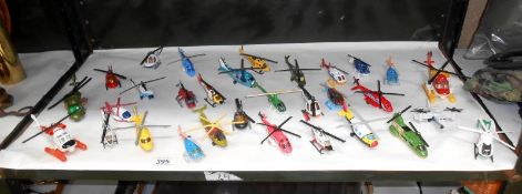 31 Matchbox model helicopters