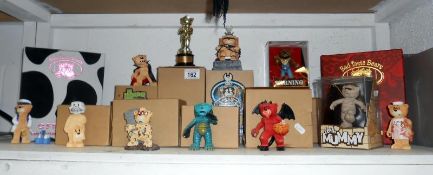 A collection of bad taste bears, mainly Halloween,