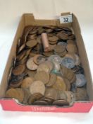 A quantity of GB copper coins,