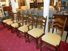 Set of 6 dining chairs inc.