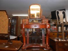 A Victorian mahogany duchy washstand