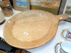 Unusual South American marble platter