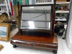 A dressing table with 2 drawers