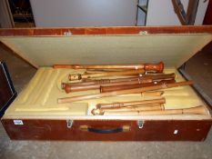 7 recorders inc. alto, tenor etc. and 8 early musical instruments inc.