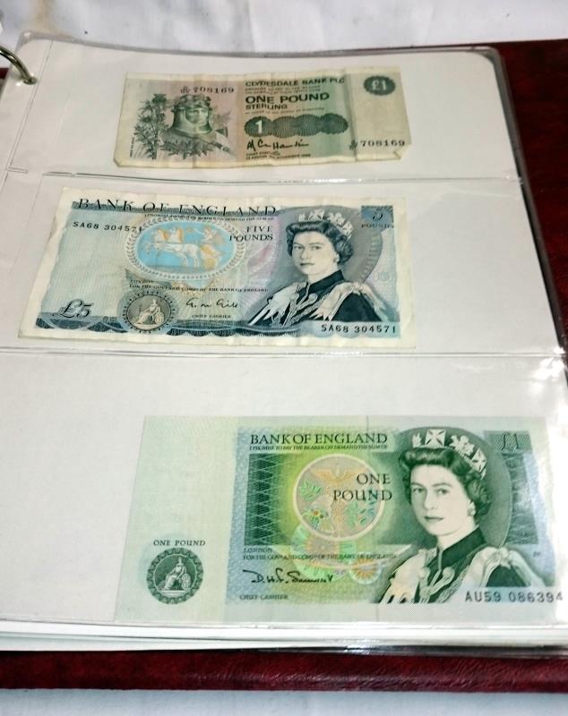 An album of mainly English & Scottish bank notes along with some Foreign bank notes - Image 3 of 9