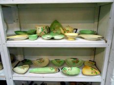 Large quantity of Carltonware inc. teapot, dishes etc.