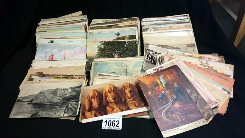 A large quantity of postcards topographical & nostalgic etc.