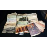 A large quantity of postcards topographical & nostalgic etc.