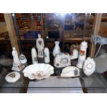 13 world war one related crested china ware items inc.