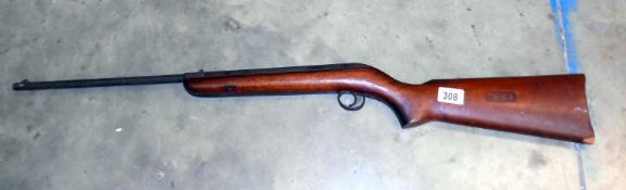 A BSA air rifle