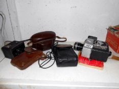 5 vintage cameras inc, Hawkeye ace,