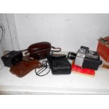 5 vintage cameras inc, Hawkeye ace,