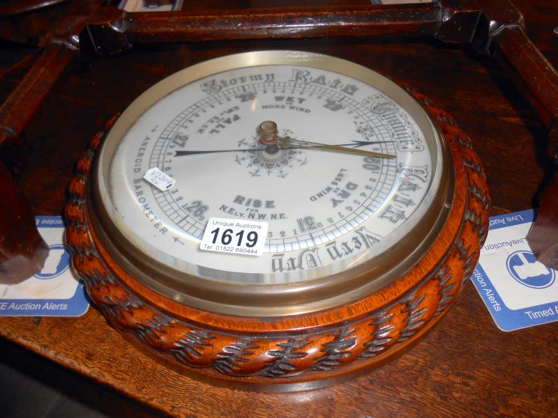 An Aneroid barometer