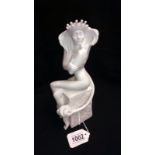 A Royal Copenhagen zodiac Leo porcelain figurine