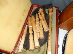 Set of bagpipes