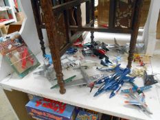 A quantity of unboxed model aircraft