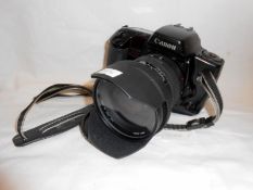 A Canon Sigma camera