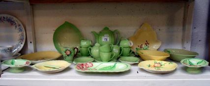 Quantity of Carltonware dishes/plates and coffee set some a/f