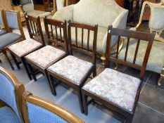 Set of 4 dining chairs