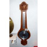 A small wall barometer