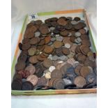 Large quantity of mixed GB coinage inc. 3d pieces, 2 shilling pieces, copper etc.