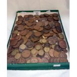 Large quantity of GB coinage, mainly copper & 3d pieces,