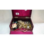 Jewellery box & costume jewellery