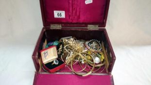 Jewellery box & costume jewellery