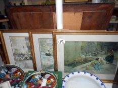 3 prints including Sir William Russell Flint