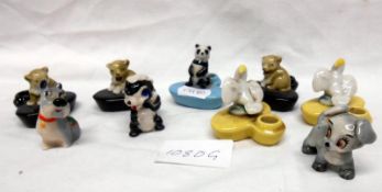 A quantity of miniature animals